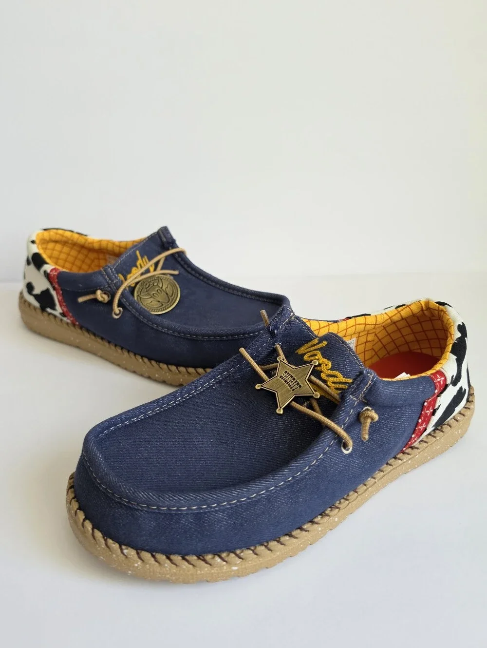 HEYDUDE x Disney Toy Story Sheriff Woody Wally Funk Slip-On Kids
